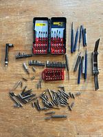 Overview of all tools on tabletop