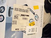 Retail box showing product name LED Magnifying Desk Lamp