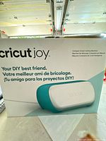 Front of Cricut Joy retail box showing machine image and branding