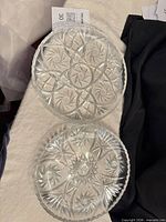 Top-down view showing both crystal platters