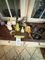All items laid out on countertop for overview