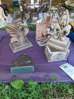 Group shot showing all four decorative items