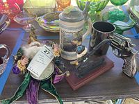 All four items grouped on table