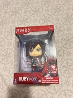 Front of sealed RWBY Ruby Rose figure box