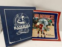 Binder and stamp album front covers