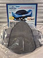 Device in plastic wrap positioned before retail box