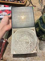 Bombay boxed glass bowl