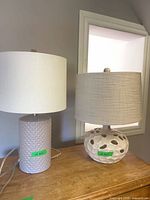 Both lamps side by side showing overall appearance