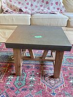 Full view of side table front