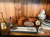 Full lot overview on shelf