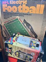 NFL Electric Football box front graphics
