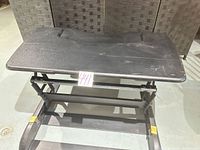 Top view of Varidesk ProPlus 36 showing wear and scratches
