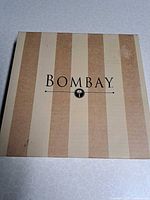 Striped Bombay box top