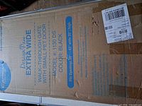 Box showing brand, model, product details