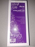 Retail box showing brand, size and product name