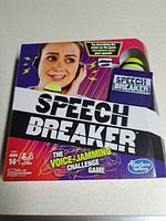 Front of Speech Breaker game box