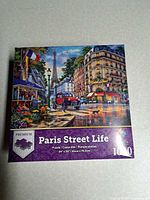 Front of sealed Paris Street Life puzzle box