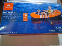 Front of retail box showing product image, size and inclusions