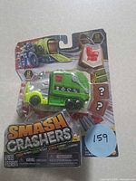 Front view of sealed Smash Crashers Sloppy Sam package