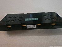 Front view of control board showing LED display and housing