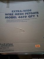 Box top showing product name and model