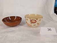 Both bowls side by side showing size and colours