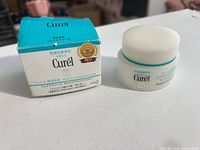Jar and box front view