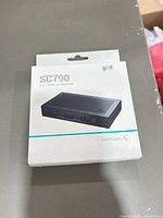 Front of retail box showing DeepCool SC790 hub
