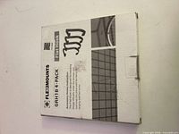 Front of sealed Fleximounts GRH1B flat hook box