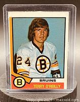 Front of Terry O’Reilly card in sleeve