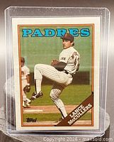 Front view of Lance McCullers 1988 Topps card in sleeve