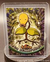 Front of Bellsprout #69 trading card in holder