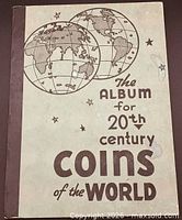 Front cover of coin album