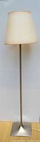 Full view of Laurel floor lamp with shade
