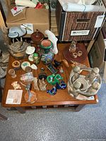 Overview of all items on table
