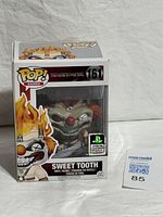 Front view of boxed Funko Pop Sweet Tooth #161