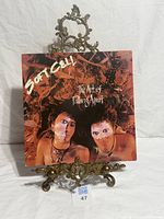 Front cover of the Soft Cell album on display stand