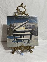 Front cover of Supertramp album on display stand