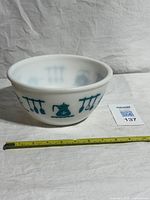 side view showing pattern and scale
