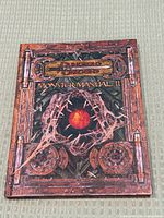Front cover of the Dungeons & Dragons Monster Manual II hardcover