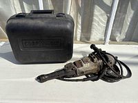 Craftsman carry case and Black & Decker angle sander