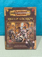 Front cover of Dungeons & Dragons Races of Eberron hardcover