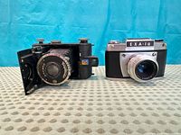 Both cameras side by side showing overall design and condition