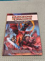 Front cover of Dungeons & Dragons The Plane Below hardcover