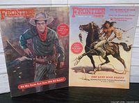Front covers of both 1958 Frontier Times issues