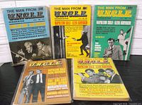Group shot of all five magazine issues