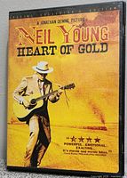 Front cover of Neil Young Heart of Gold Special Collector's Edition DVD case