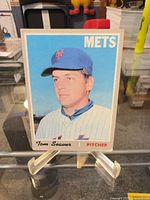 Front view of Tom Seaver Topps card #300