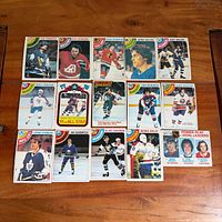 All 15 cards laid out in three rows