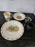 All five items displayed together on countertop